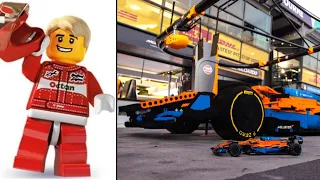 Life-Sized LEGO Formula One Car Is Awesome