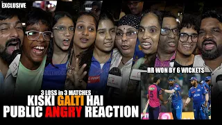 Mumbai Indians Lost to Rajasthan Royals | Hardik vs Rohit | Public UNEXPECTED Reaction | IPL 2024