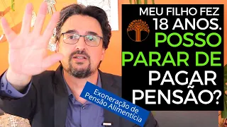 ação de exoneração de alimentos: pensão alimentícia até que idade?