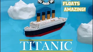 Floating RMS Titanic Model for Kids, Detailed Replica Titanic Model