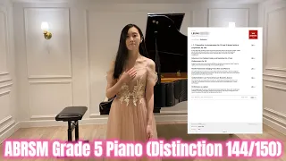 ABRSM Grade 5 Piano Performance Exam (Distinction 144/150) by Kirana *4 Piano lessons ONLY