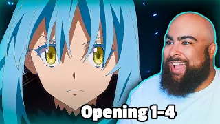 THIS IS AWESOME!! | That Time I Got Reincarnated As a Slime Opening 1-4 Reaction!