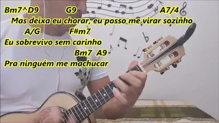 APRENDA Pra você acreditar/ Fulminante  Churrasquinho do - é + CIFRAS ORIGINAIS E SIMPLIFICADAS