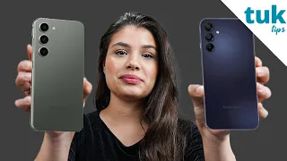 ANDROID BARATO vs CARO Galaxy S23 vs Galaxy A15 5G Qual é o melhor? Tem muita diferença?