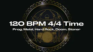 120 BPM 4:4 Time Drum Track Good For Prog, Metal, Doom, Hard Rock, Numetal