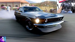 Ford Mustang Boss 1969 John Wick - Forza Horizon 5 - Thrustmaster TX