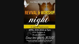 Revival & Worship Night | April 30, 2022