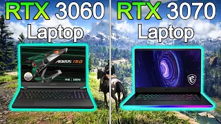 RTX 3060 Laptop vs RTX 3070 Laptop | 11 Games Test |  1440P