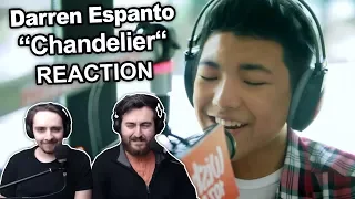 Singers FIRST TIME Reaction/Review to "Darren Espanto - Chandelier"