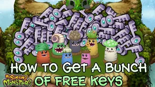 How To Get A BUNCH of FREE Keys In My Singing Monsters 2020 100% Real/Legit!