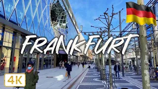Frankfurt GERMANY 2021 🇩🇪 | Walking Tour 4K/60fps