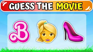 Guess The Movie By Emoji! - Barbie, Elemental, Mario