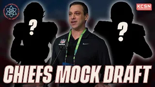 Chiefs Take DYNAMIC Playmaker in Round 1? 👀 FULL First Round NFL Mock with EVERY Chiefs Pick! 😮