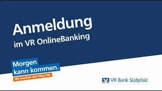 Anmeldung im VR OnlineBanking