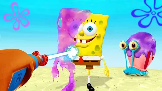 Cleaning The Filthiest SpongeBob in Powerwash Simulator!