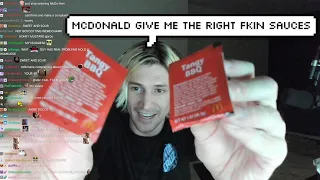xQc Has a Message for McDonalds