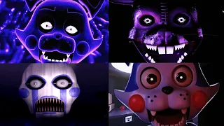 ALL FNAC JUMPSCARES (2015-2019) | 1, 2, 3, REMASTERED