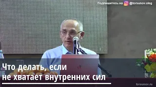 Торсунов О.Г.  Что делать, если не хватает внутренних сил