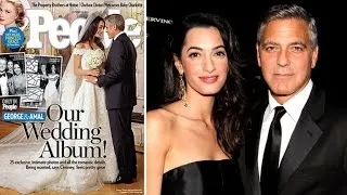 George Clooney and Amal Alamuddin's First Wedding Photo Is Here!