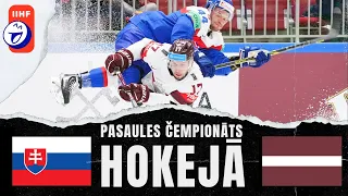 SLOVĀKIJA VS LATVIJA | 2024. GADA PASAULES HOKEJA ČEMPIONĀTA 6. SPĒLE