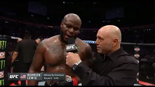 UFC 229: Derrick Lewis Octagon Interview