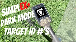 Nokta Makro Simplex Plus - Metal Detecting in a Local Park - Matching Target ID Numbers to Targets!!