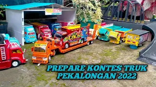 Truk Black Team Gass poll prepare kontes truk Pekalongan 2022 ||versi miniatur truk ||