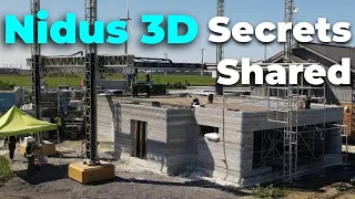 First 2 Story REAL CONCRETE Printed Building in North America