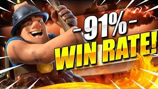 Most Popular Miner Poison Deck In Clash Royale 2024