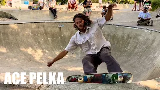 Ace Pelka - Rides a German Skatepark in 2024