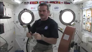 Hadfield Chats with Hadfield School Students Back Home