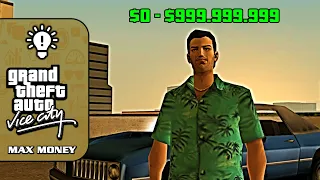 GTA VC (Original) - How to make MAX money in fastest way ("Cone Crazy" side mission)