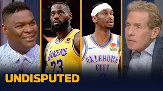 Lakers defeat Thunder, win season series 3-1, LeBron nearly notches triple-double | NBA | UNDISPUTED