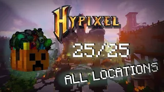 All Candy Basket Locations 25/25 | Hypixel Halloween 2020