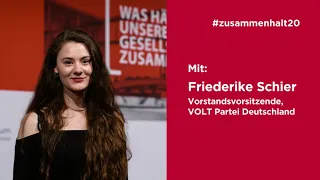 Generationenkonflikte, Demokratie und Europa | mit Friederike Schier und Kathrin Weßling