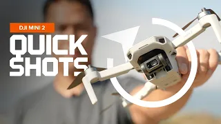 DJI Mini 2 - How to Use QuickShots