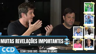 Grohe, Aboubakar, novos nomes... a entrevista esclarecedora do presidente e vice do Grêmio