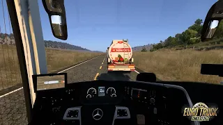 EXTREMELY HIGHSPEED & SKILLED MERCEDES TRAVEGO  BUS DRIVING | BRAZIL MAP