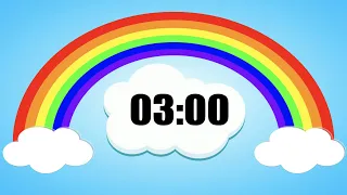 3 Minute Rainbow Timer