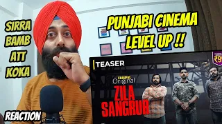 REACTION on Zila Sangrur (Teaser) | Babbal Rai | Princekanwaljit Singh | Upcoming Punjabi Movie