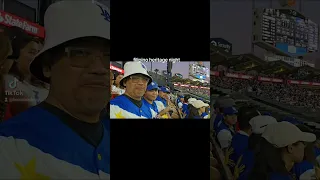 filipino heritage night  @dodgers game A's vs LA