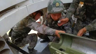 Chinese Artillery Firing the Type 83 Howitzer