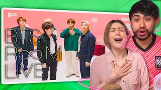 BTS ROOM LIVE - Couples First Time Reaction! #2021BTSFESTA