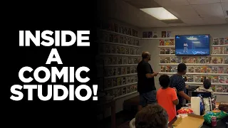 I TOURED A COMIC STUDIO! | 4th Wall Productions | Aceblade