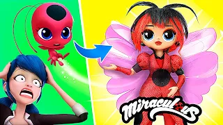 Tikki Growing Up! 10 Miraculous LOL Surprise DIYs