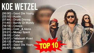 K.o.e W.e.t.z.e.l Greatest Hits ~ Top 100 Artists To Listen in 2023