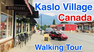 [Travel Vancouver] Kaslo village BC Canada walking tour  Aug 20, 2022