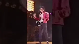 Michael Jackson Beat It 1992 Vs 2001 Tiktok mjoejcksn #Shorts