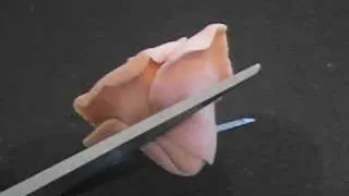 Polymer clay rose