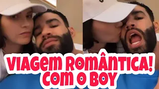 Andressa Suita assume volta com Gusttavo Lima antes de viagem romântica: "Com o boy